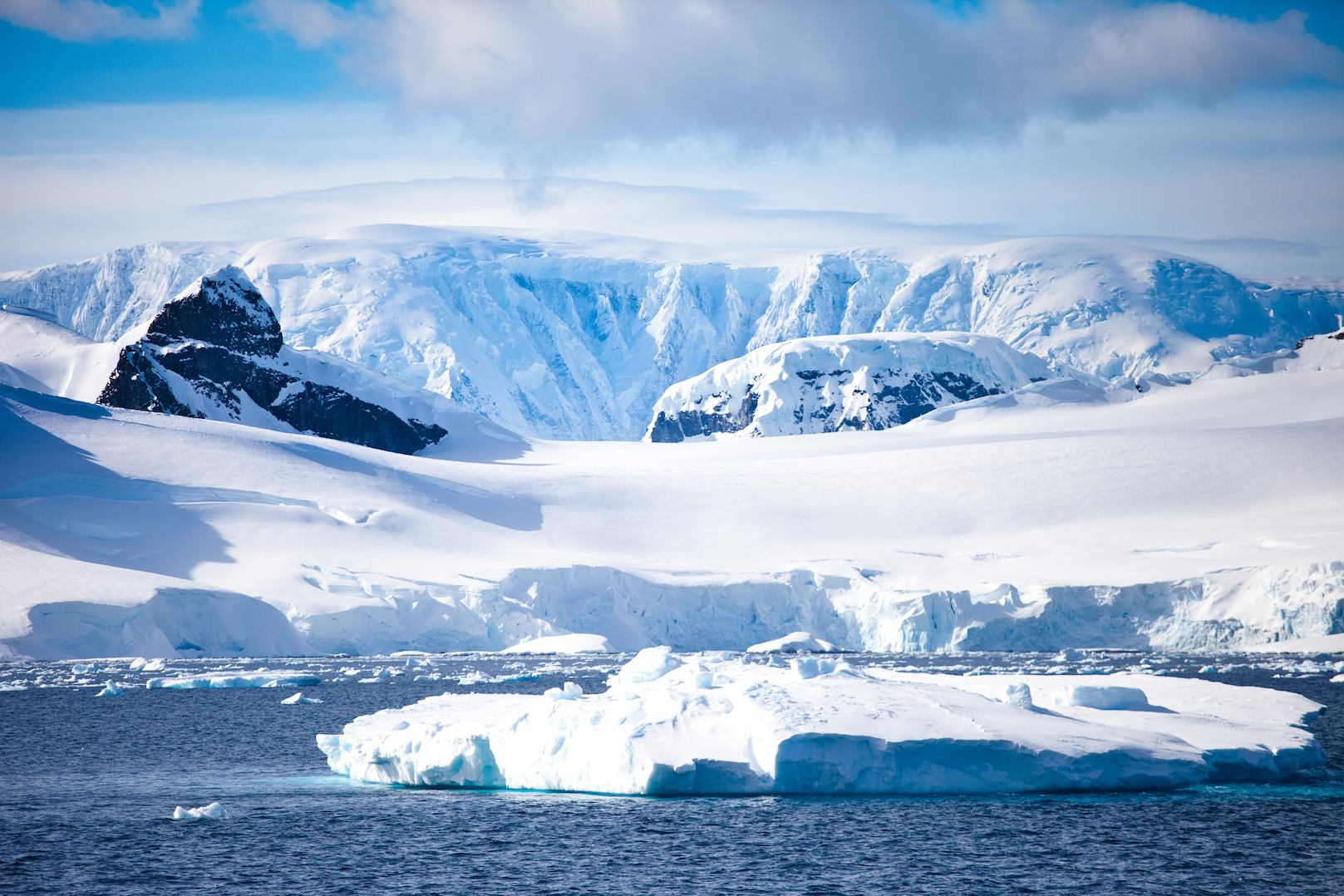 1,90% мирового льда находится в Антарктиде