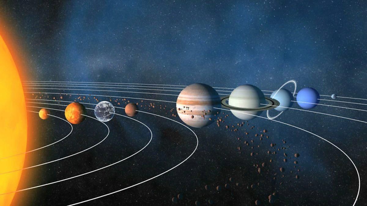 Не все планеты Солнечной системы вращаются в одном направлении