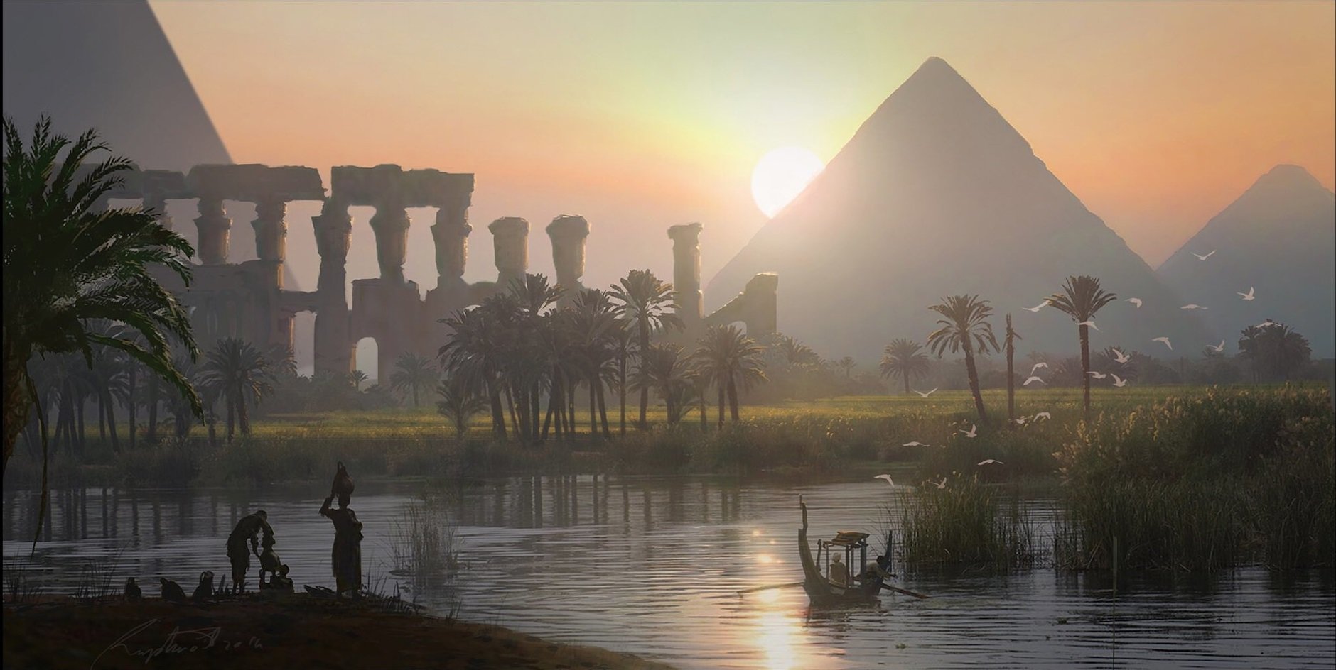 Река Нил и Древний Египет