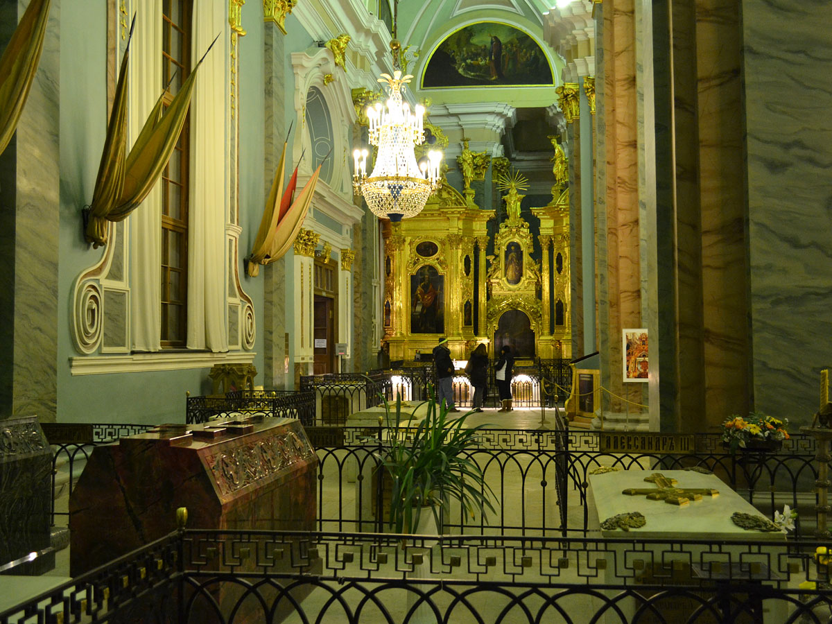 Собор Святых Петра и Павла, Санкт-Петербург – Романовы