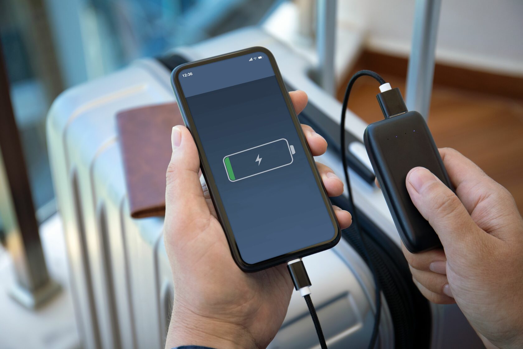Power bank в самолете