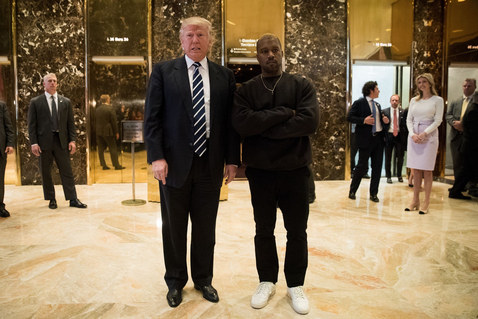 Канье Уэст уговорил Дональда Трампа помочь освободить ASAP Rocky из тюрьмы | Tatler Россия