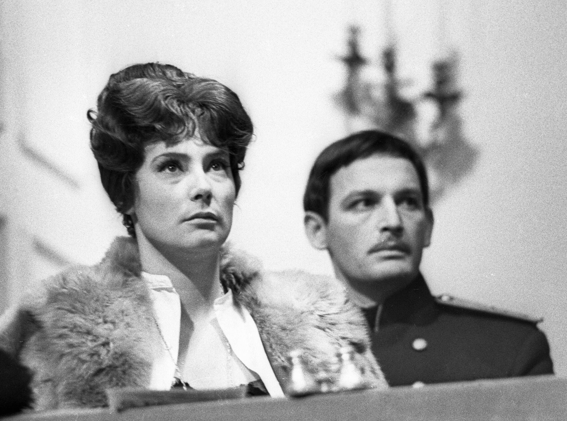 Василий Лановой и Татьяна Самойлова