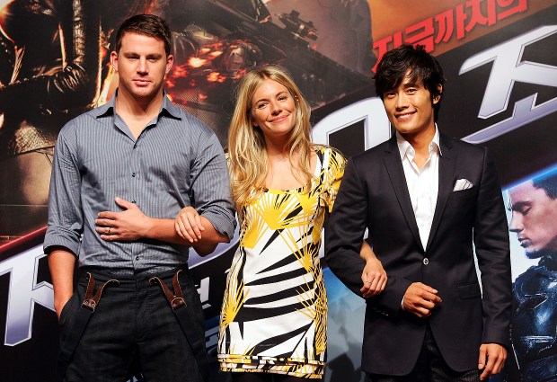 Сиенна Миллер и Ченнинг Татум